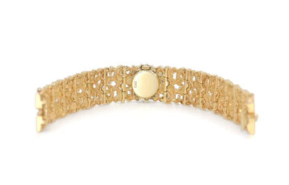 Rolex Cocktail Diamond 14K Yellow Gold Watch