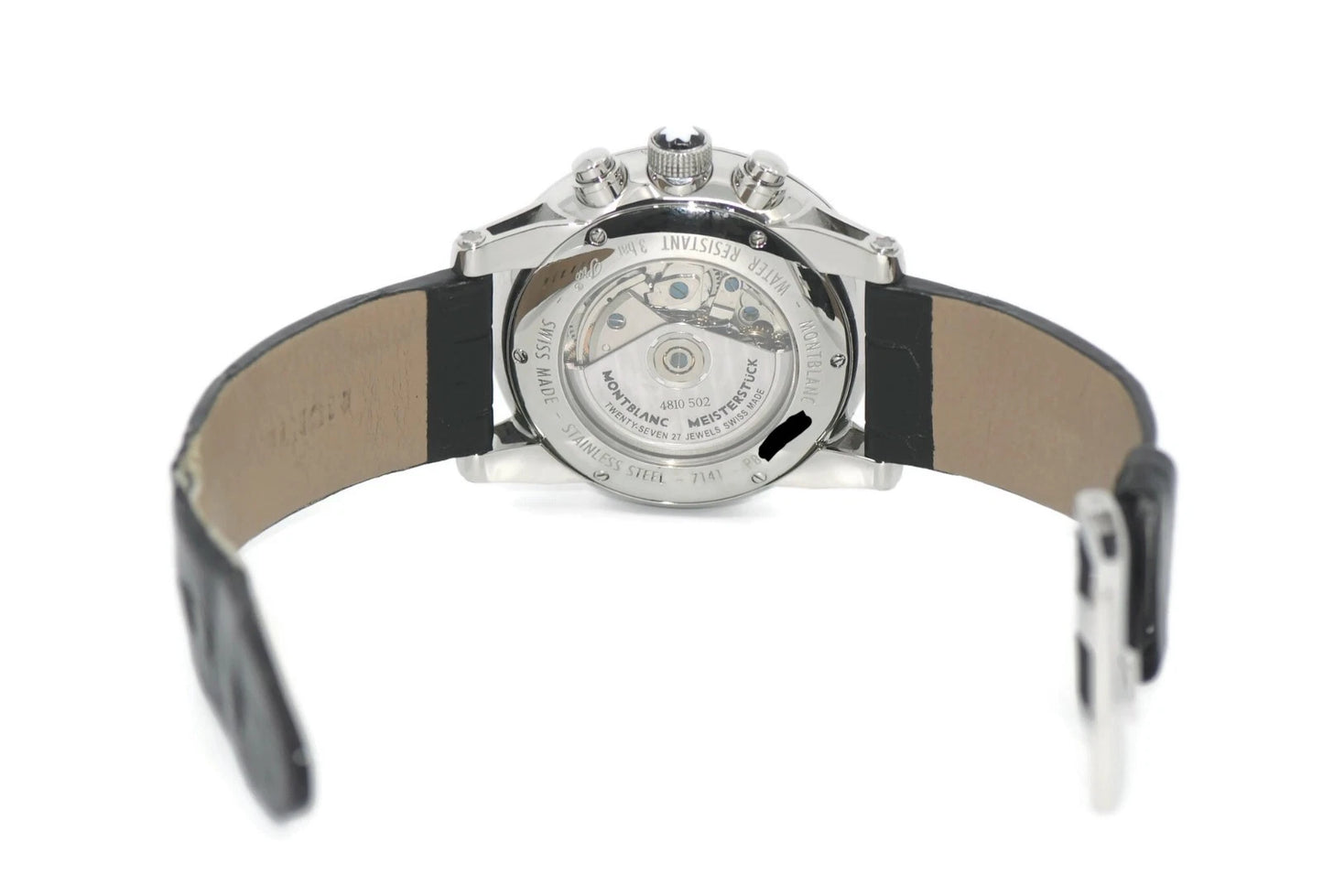 Montblanc Timewalker Chronograph Stainless Steel Watch 7141