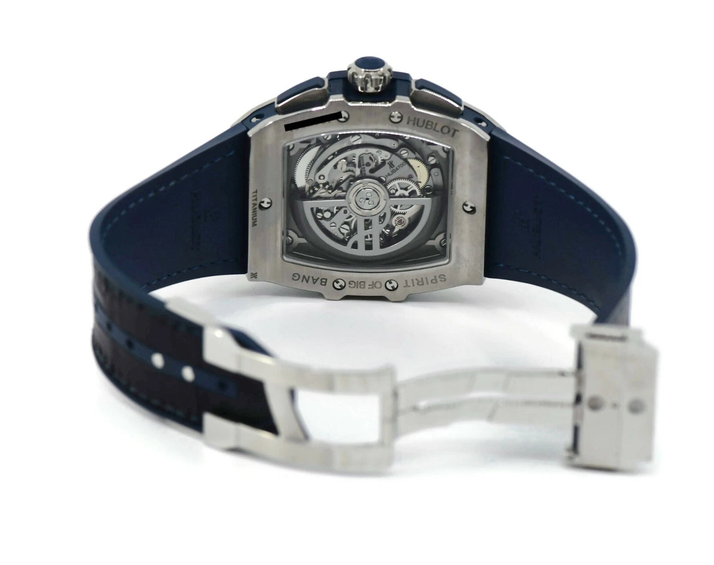 Hublot Spirit Of Big Bang Blue Titanium Watch 641.NX.7170.LR