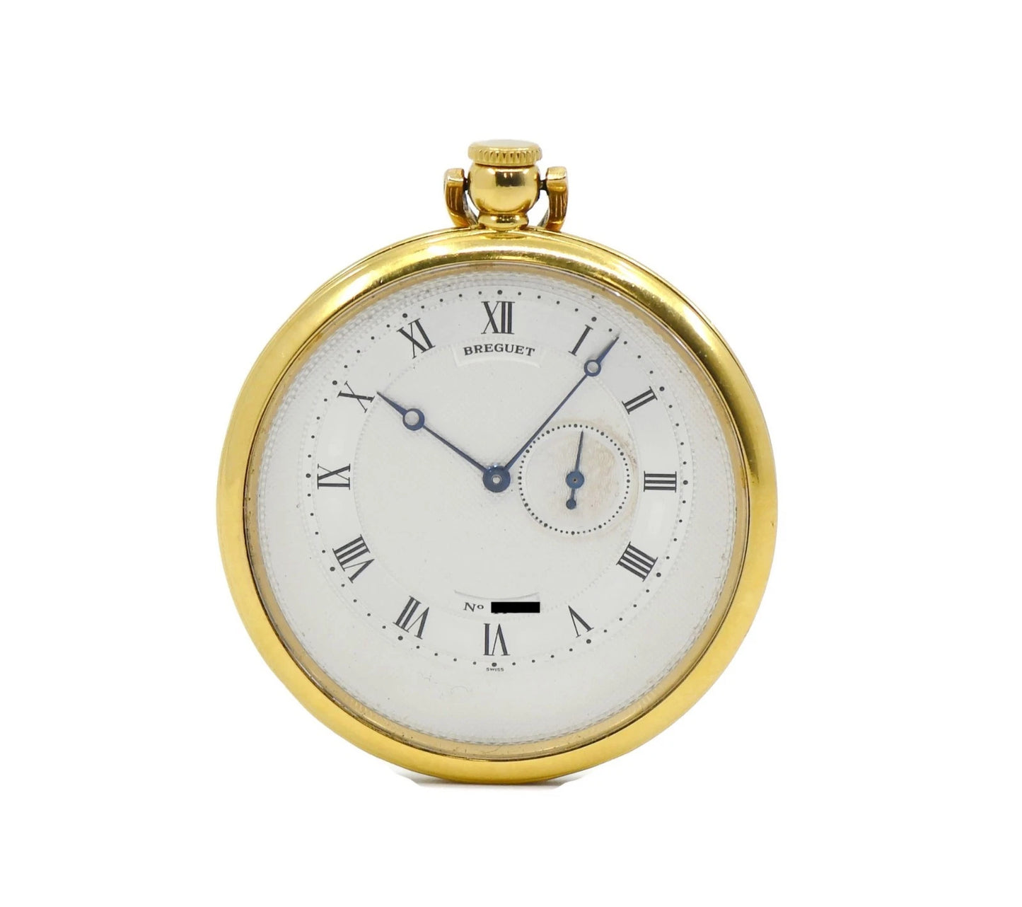 Breguet 18K Yellow Gold Pocket Watch 1840/2
