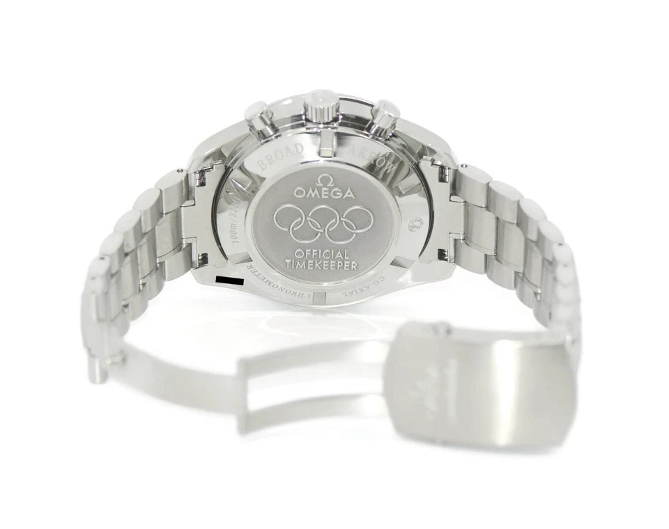 Omega Speedmaster Broad Arrow Olympic Stainless Steel Watch 321.30.44.52.01.001