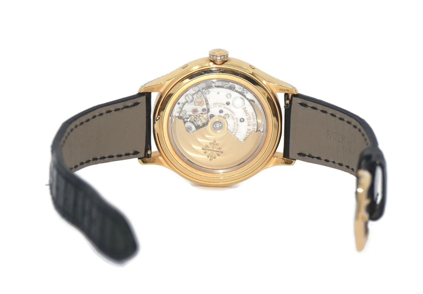 Patek Philippe Annual Calendar Diamond 18K Rose Gold Watch 4947R