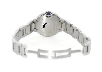 Cartier Ballon Bleu Diamond Stainless Steel Watch W4BB0016