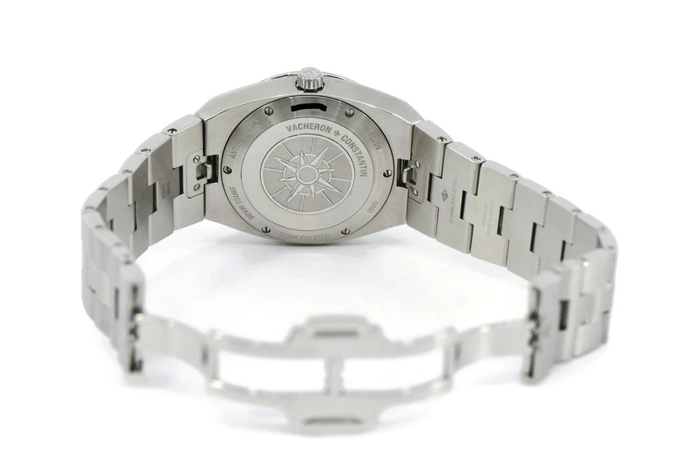 Vacheron Constantin Overseas Diamond Stainless Steel Watch 1205V