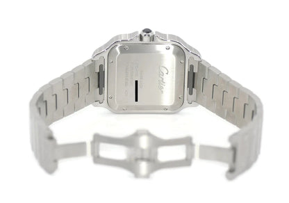 Cartier Santos Large Stainless Steel Watch WSSA0037