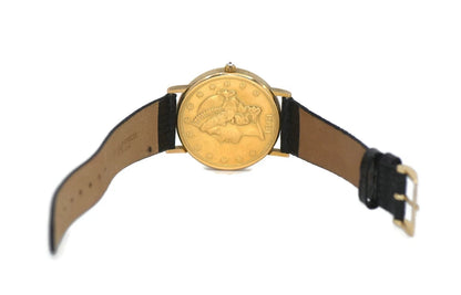 Corum 1861 $20 Coin 18K Yellow Gold Watch