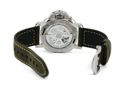 Panerai Luminor GMT Stainless Steel Watch PAM01535