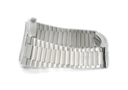 Omega Seamaster Day Date Stainless Steel Watch 166.0213