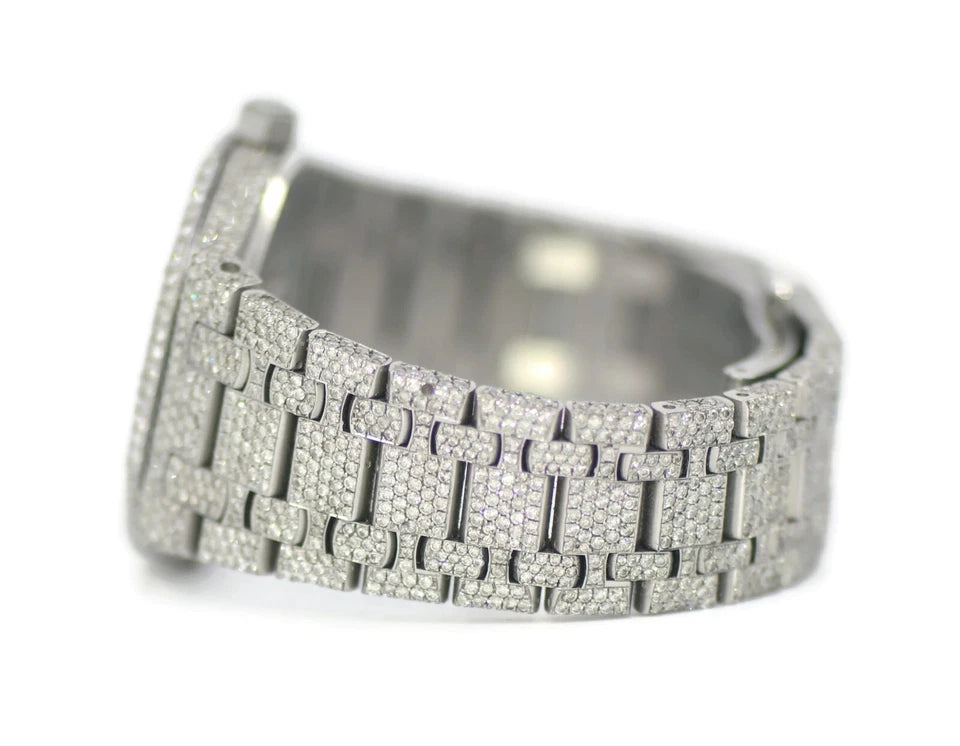 Audemars Piguet Royal Oak Diamond Stainless Steel Watch 67650ST