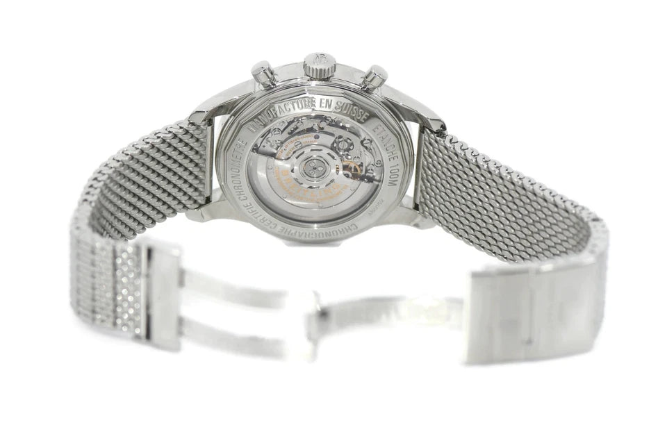 Breitling Transocean Chronograph Stainless Steel Watch AB0152