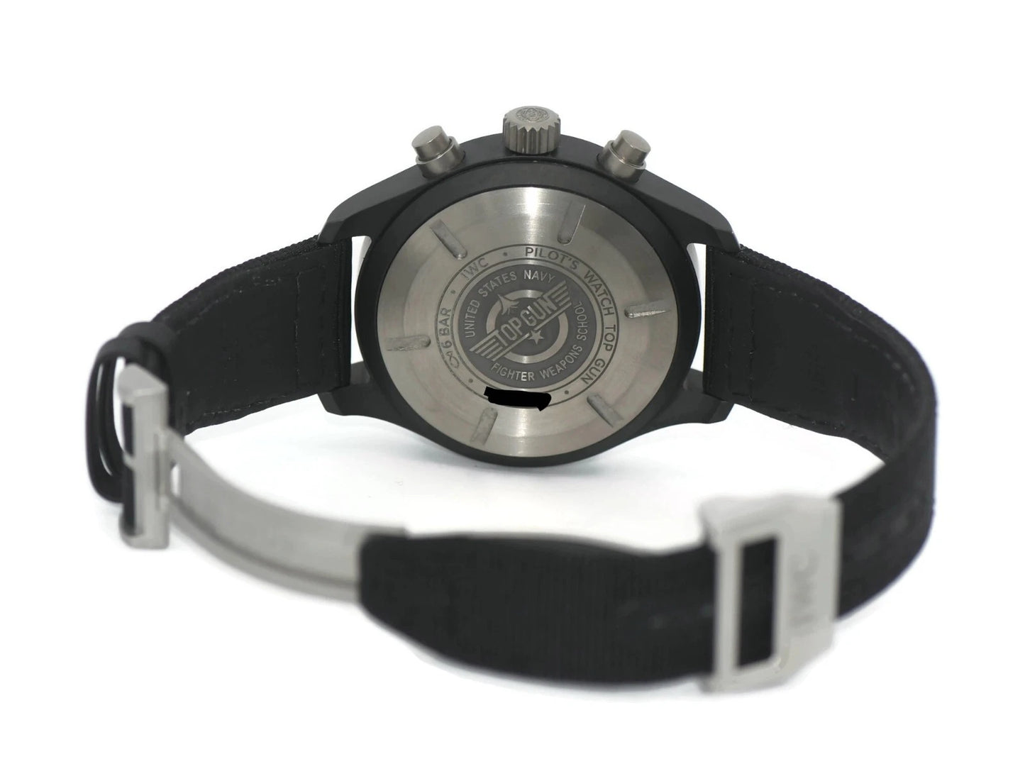IWC Pilot Top Gun Chronograph Ceramic Watch IW389101
