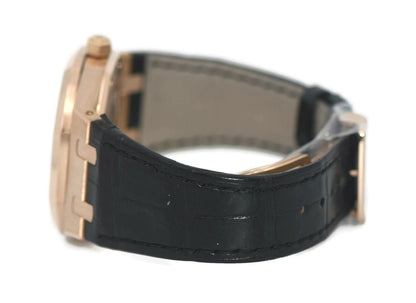 Audemars Piguet Royal Oak Dual Time 18K Rose Gold Watch 26120OR