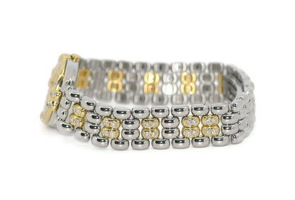 Chopard Gstaad Diamond 18K/Stainless Steel Watch 32/8116