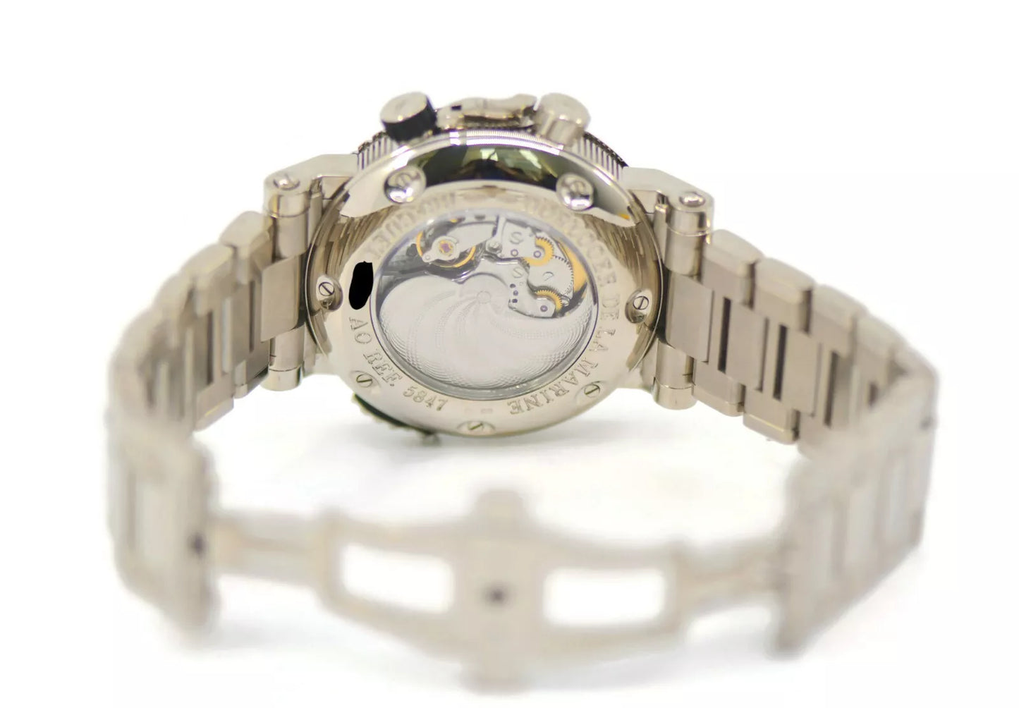 Breguet Marine Royale 18K White Gold Watch 5847BB/12/BZ0