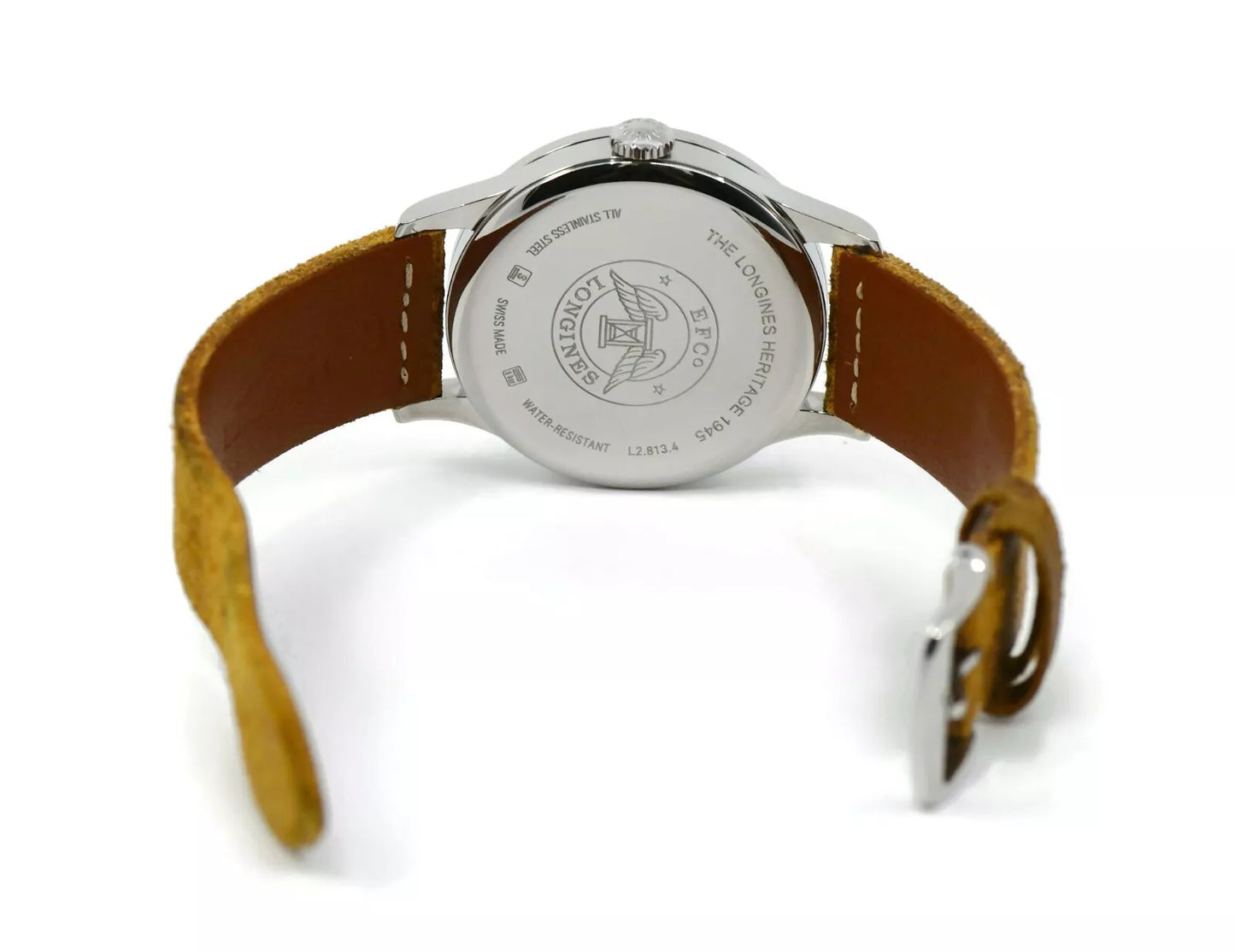 Longines Heritage 1945 Stainless Steel Watch L2.813.4.66.0
