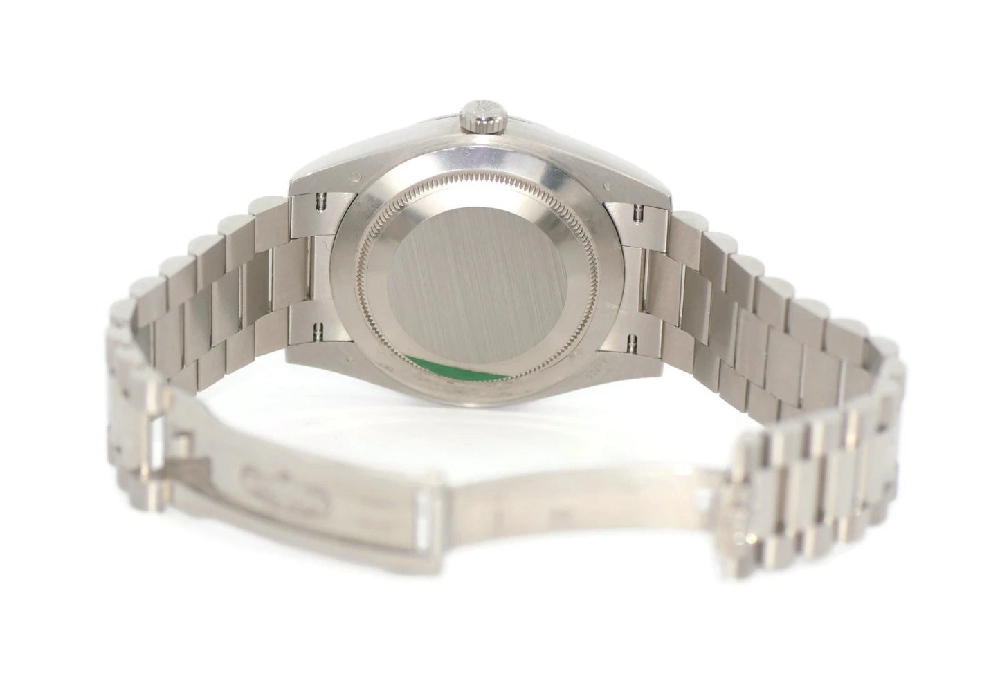 Rolex Day Date 40 Olive 18K White Gold Watch 228239