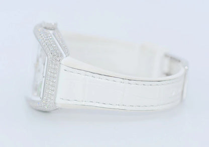 Franck Muller Vanguard Flower Diamond 18K White Gold Watch V35S6SQT