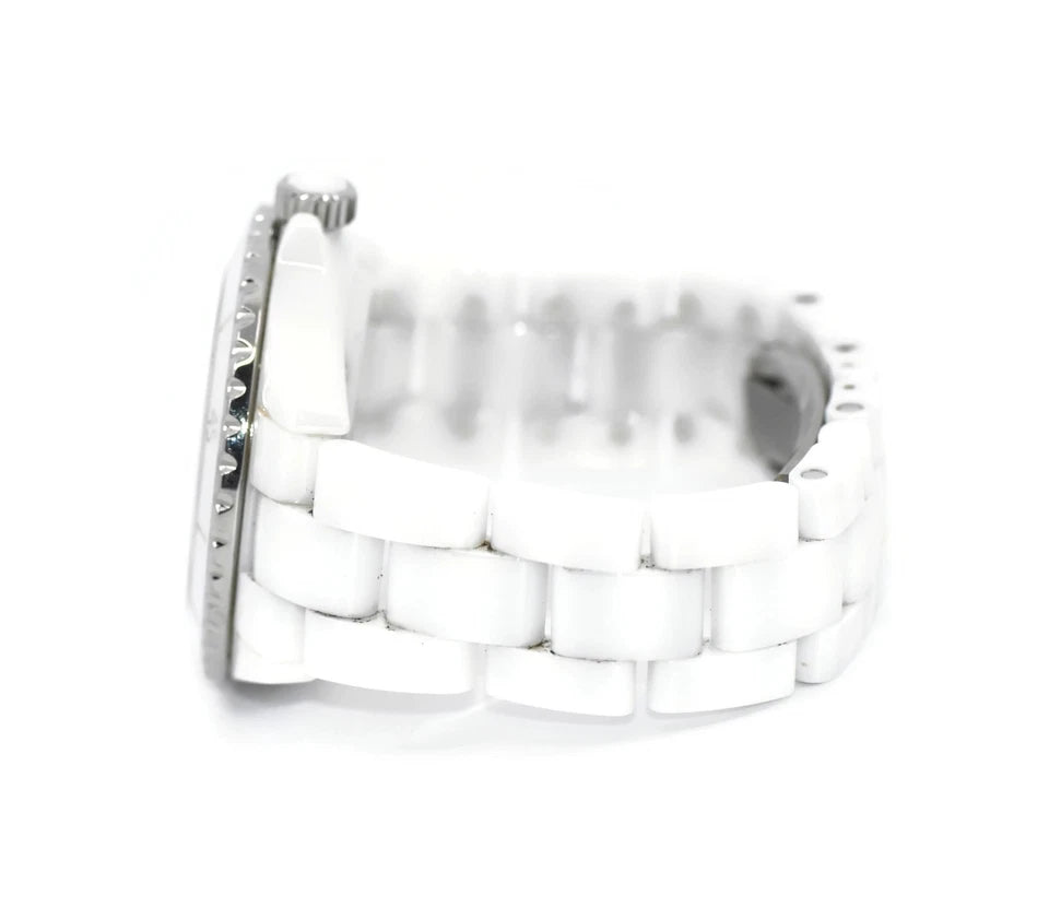 Chanel J12 Phantom White Ceramic Watch H6186