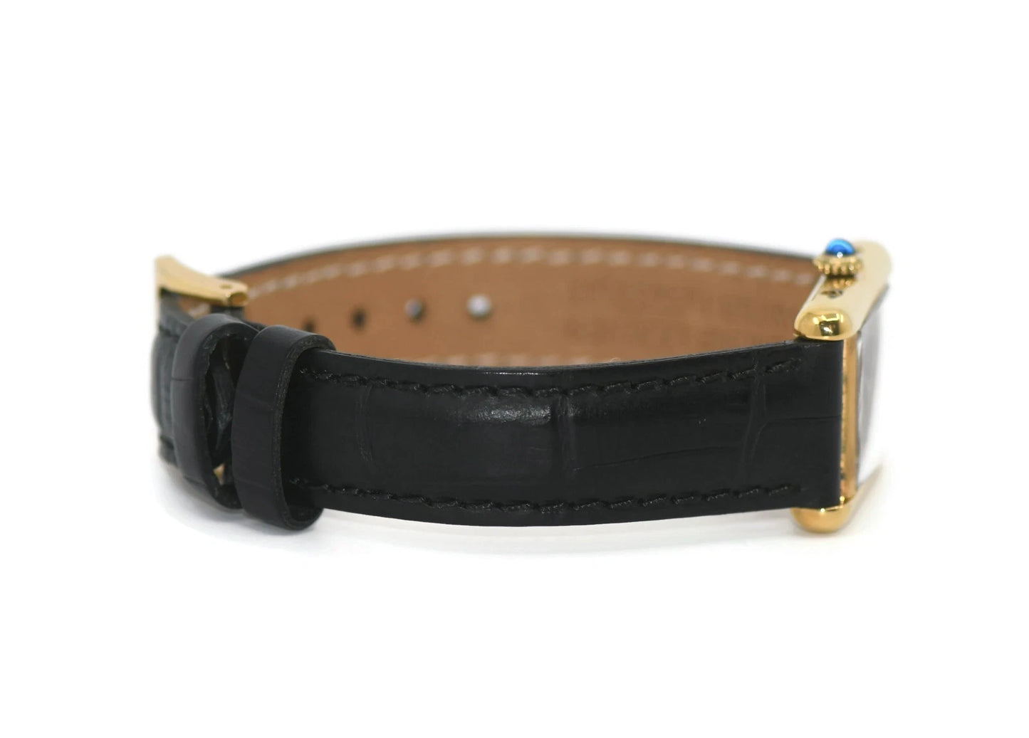 Cartier Tank Vermeil Sterling Silver Watch