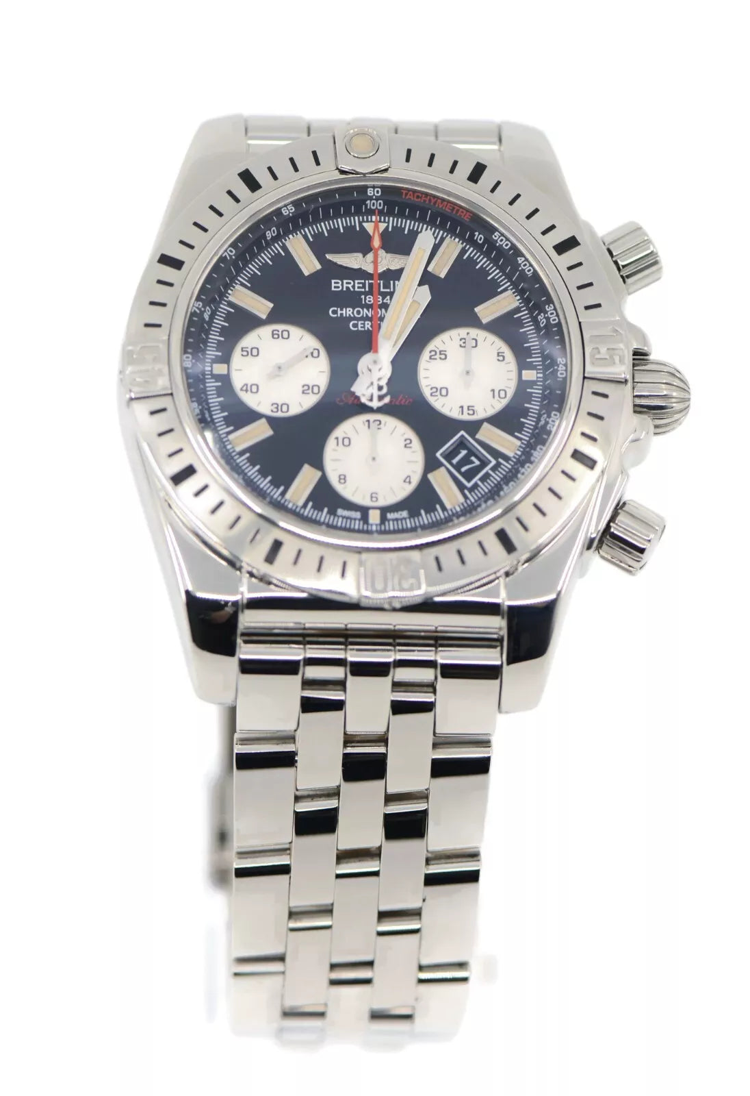 Breitling Chronomat Stainless Steel Watch AB0115