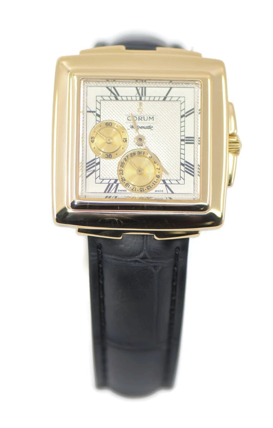 Corum Quadratus 18K Yellow Gold Watch 74.121.56