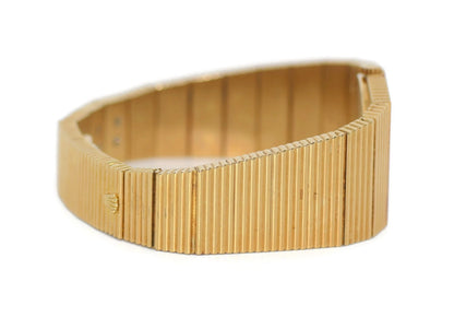 Rolex Queen Midas Blue Dial 18K Yellow Gold Watch 4343
