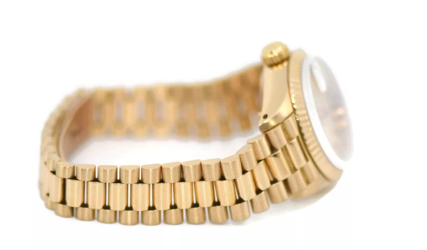 Rolex Datejust 18K Yellow Gold Watch 6917