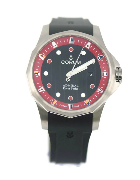 Corum Admiral's Cup Racer Stainless Steel Watch 01.0157