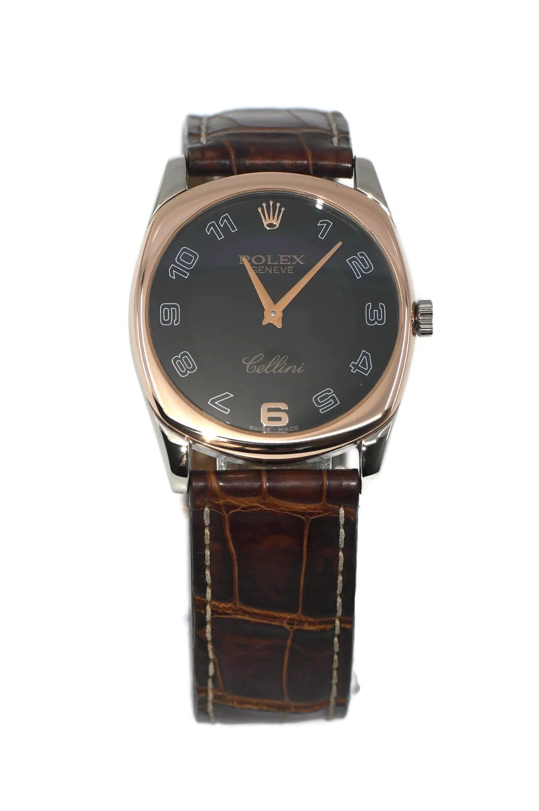 Rolex Cellini Danaos 18K White Gold Watch 4233