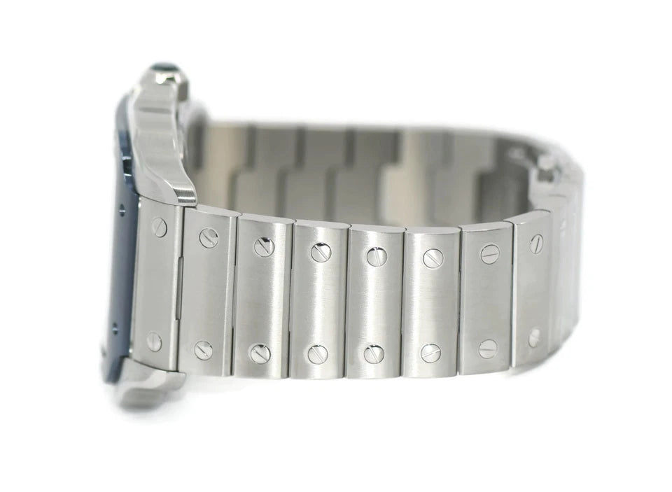 Cartier Santos Skeleton Stainless Steel Watch WHSA0026