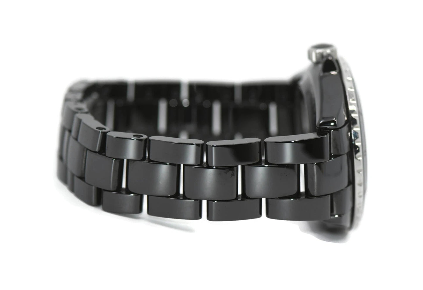 Chanel J12 Diamond Black Ceramic Watch H5702