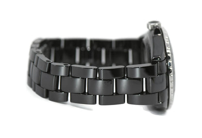 Chanel J12 Diamond Black Ceramic Watch H5702