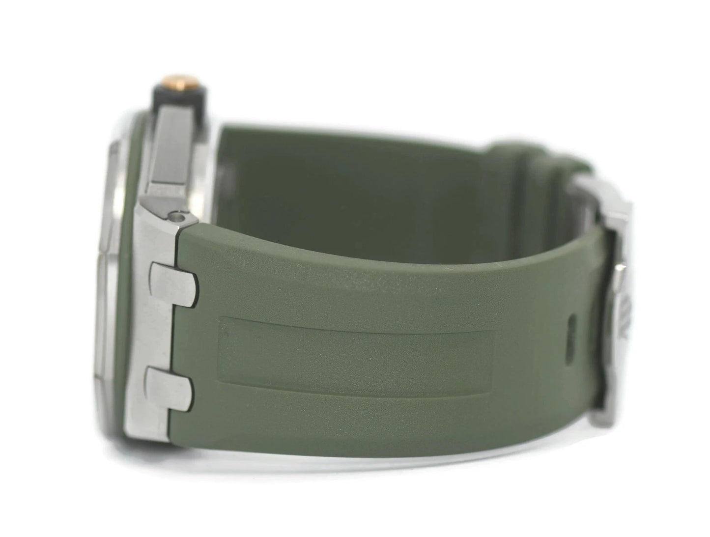 Audemars Piguet Royal Oak Diver Khaki Stainless Steel Watch 15720ST