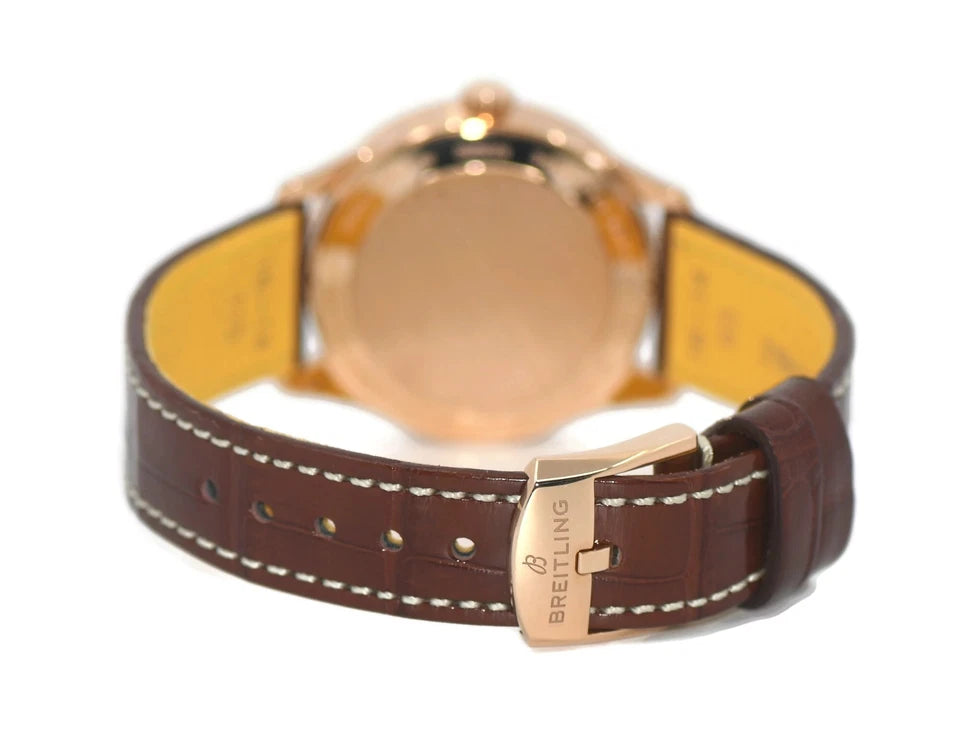 Breitling Navitimer Diamond 18K Rose Gold Watch R77320