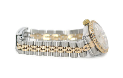 Rolex Datejust Diamond 18K/Stainless Steel Watch 6517