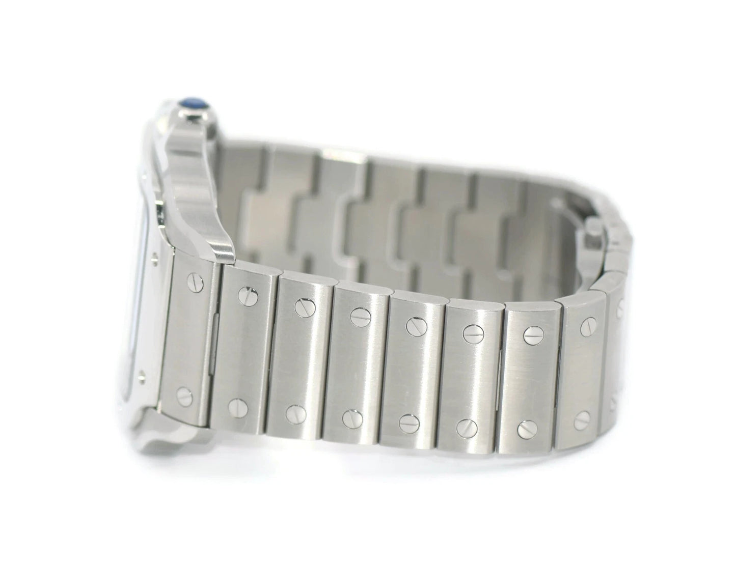 Cartier Santos Large Stainless Steel Watch WSSA0062