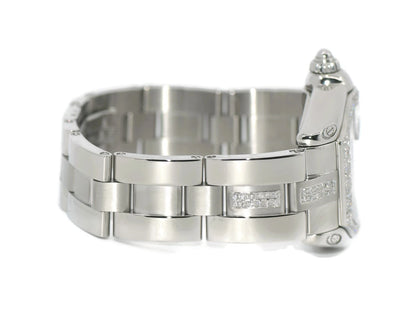Cartier Roadster Large Diamond Stainless Steel Watch W62041V3