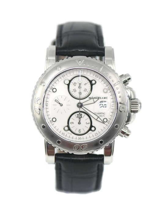 Montblanc Sport Chronograph Stainless Steel Watch 7179
