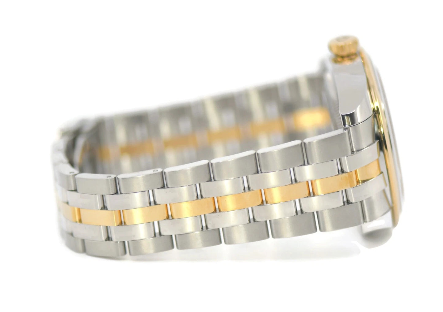 Tudor Glamour Date Diamond 18K/Stainless Steel Watch 57103