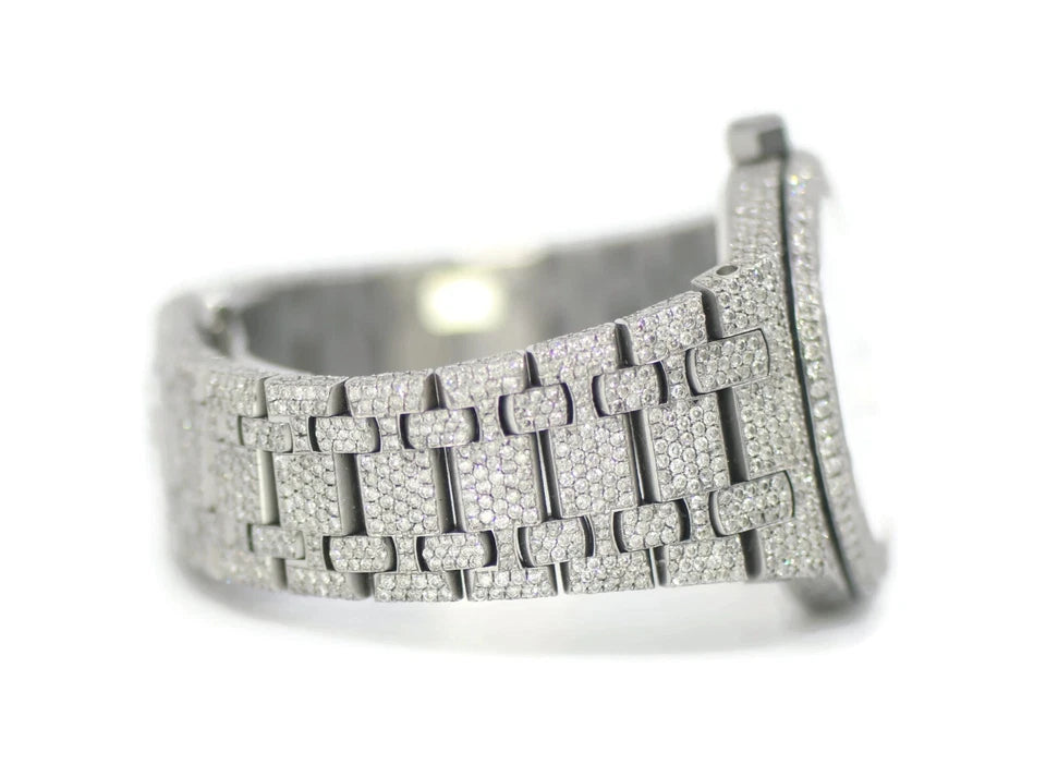 Audemars Piguet Royal Oak Diamond Stainless Steel Watch 67650ST