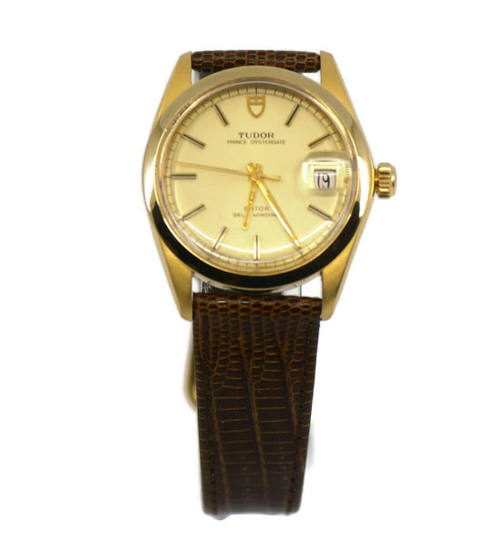 Tudor Prince Oysterdate Two Tone Stainless Steel Watch