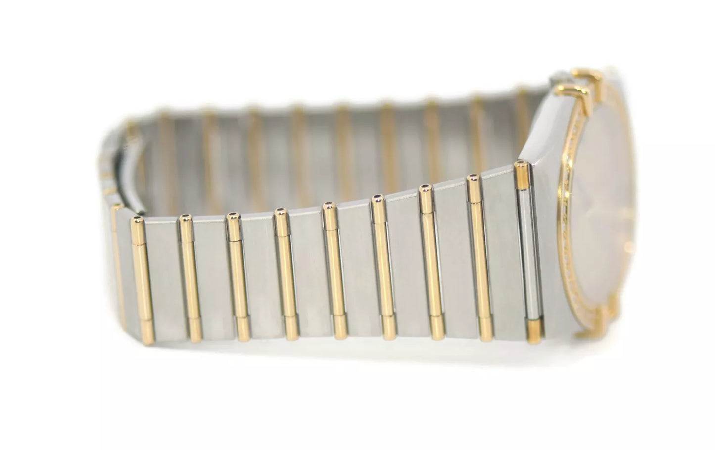 Omega Constellation Diamond Two Tone Stainless Steel Watch