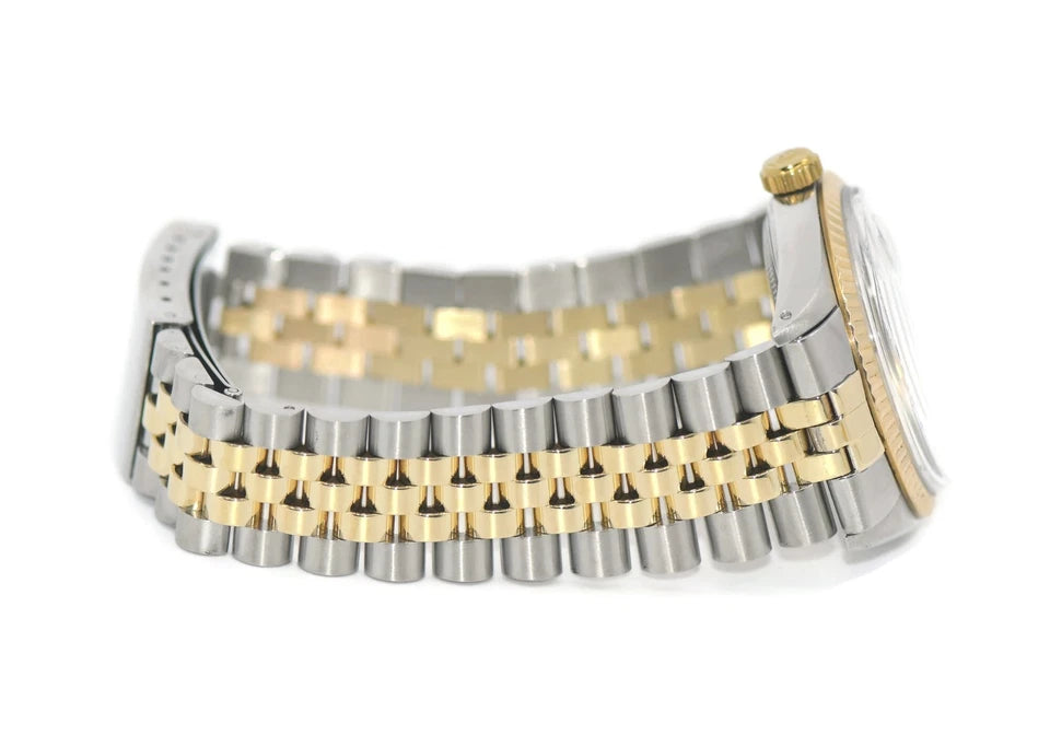 Rolex Datejust Diamond 18K/Stainless Steel Watch 1601