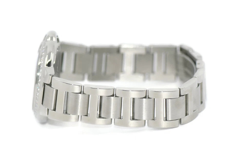 Cartier Ballon Bleu Diamond Stainless Steel Watch W4BB0016