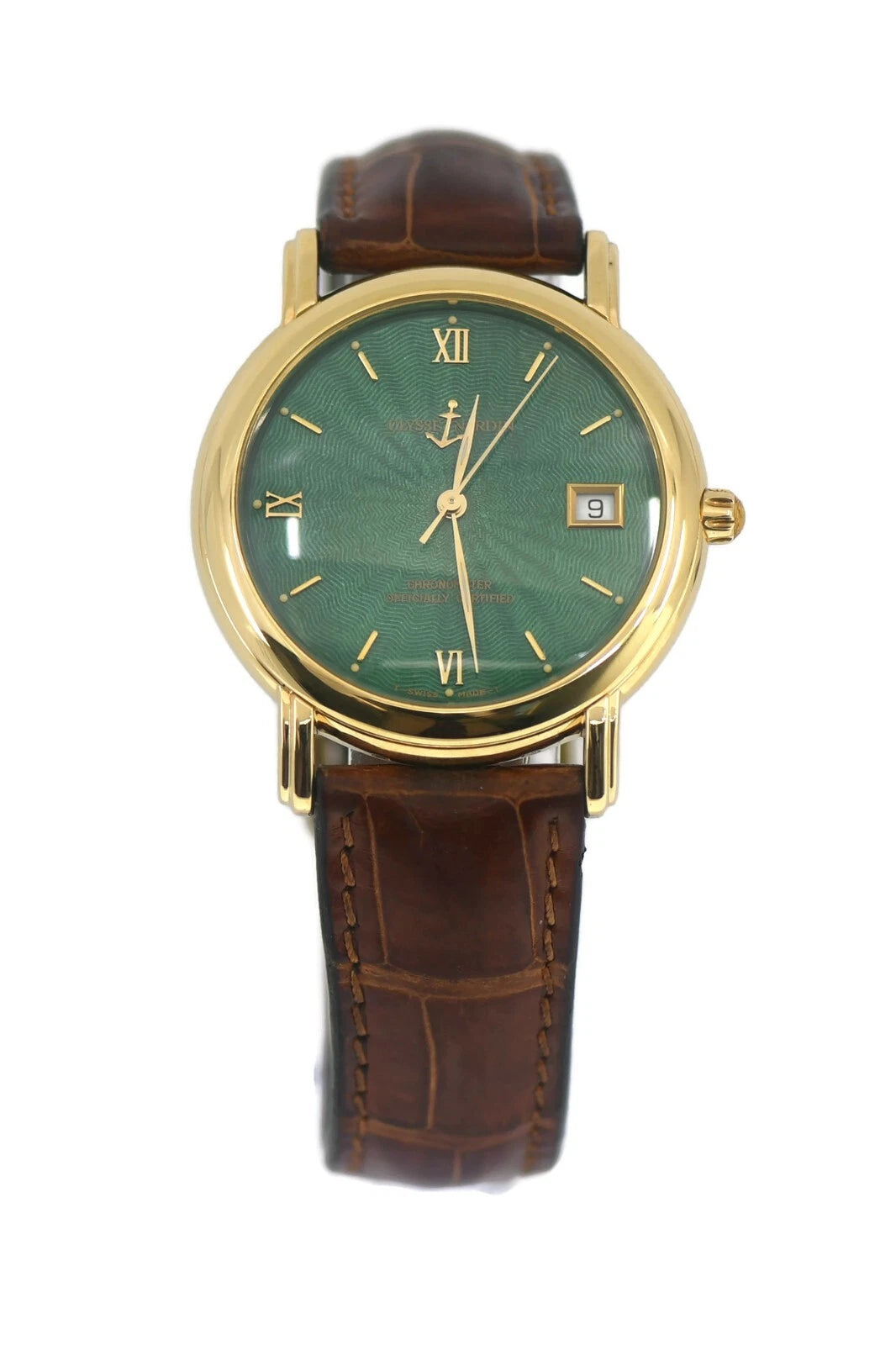 Ulysse Nardin San Marco 18K Yellow Gold Watch 131-77