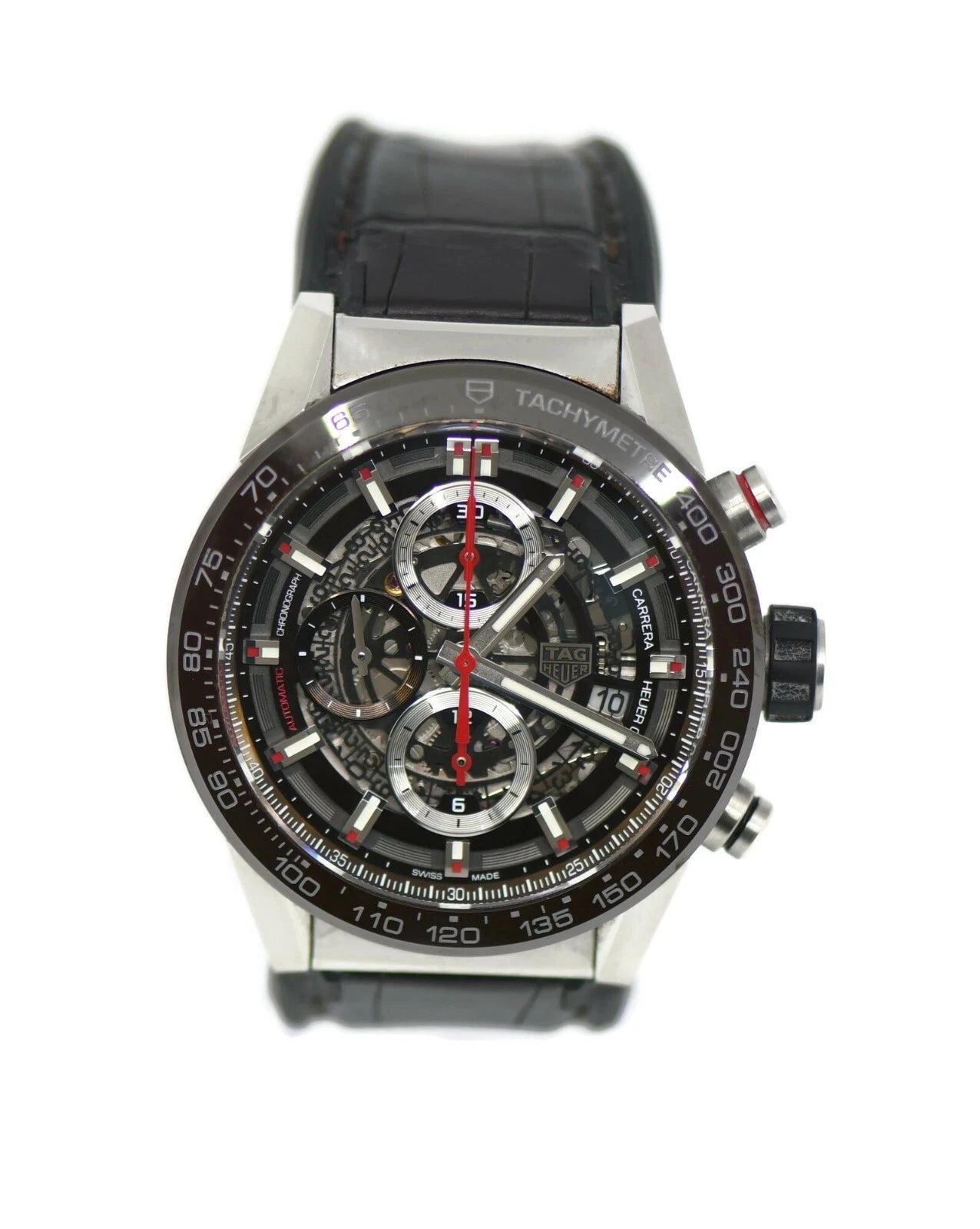 Tag Heuer Carrera 01 Chronograph Stainless Steel Watch CAR201U