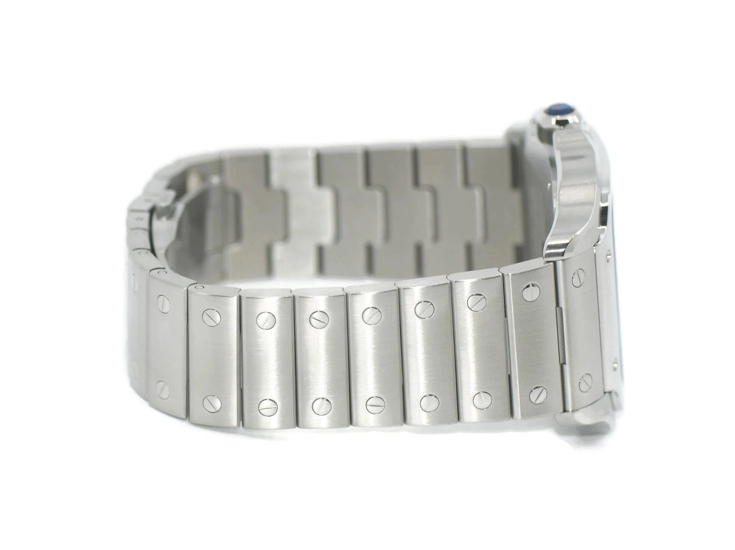 Cartier Santos Large Stainless Steel Watch WSSA0071
