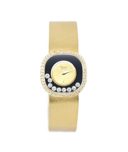 Chopard Happy Diamonds 18K Yellow Gold Watch 5157