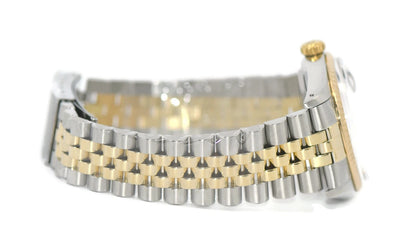 Rolex Datejust Diamond 18K/Stainless Steel Watch 16013