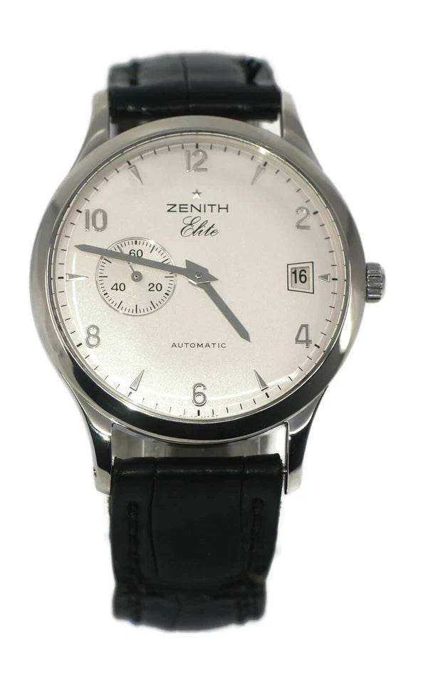 Zenith Elite Stainless Steel Watch 01/02.1125.680